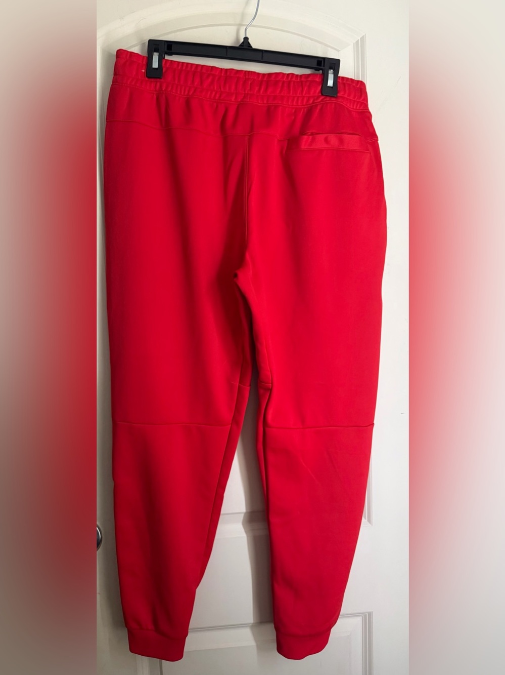 Nike Bright Red woman Joggers sweatpants L sporty casual school longwear - Picture 8 of 10